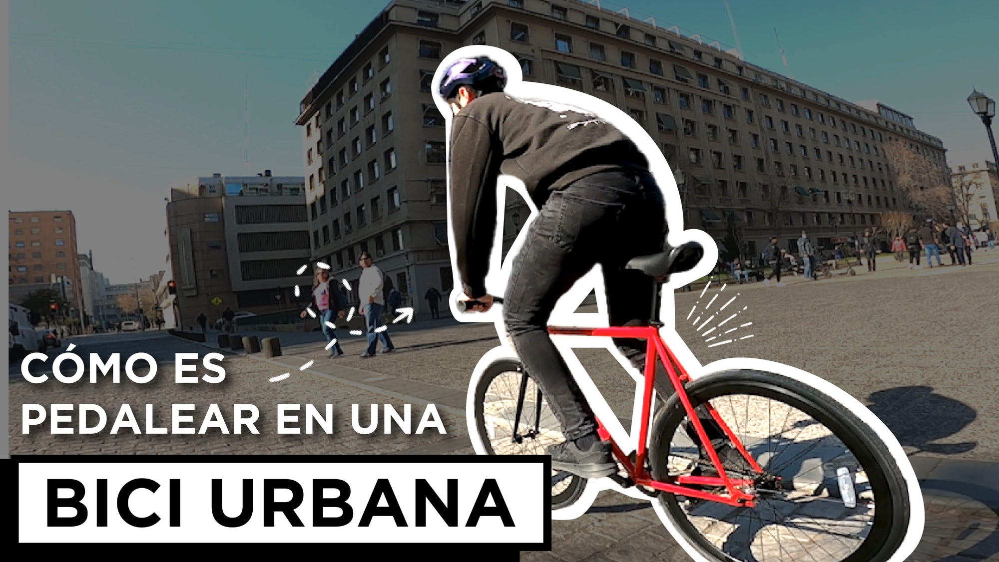 [Video] Probamos nuestra bicicleta urbana en las calles de Santiago