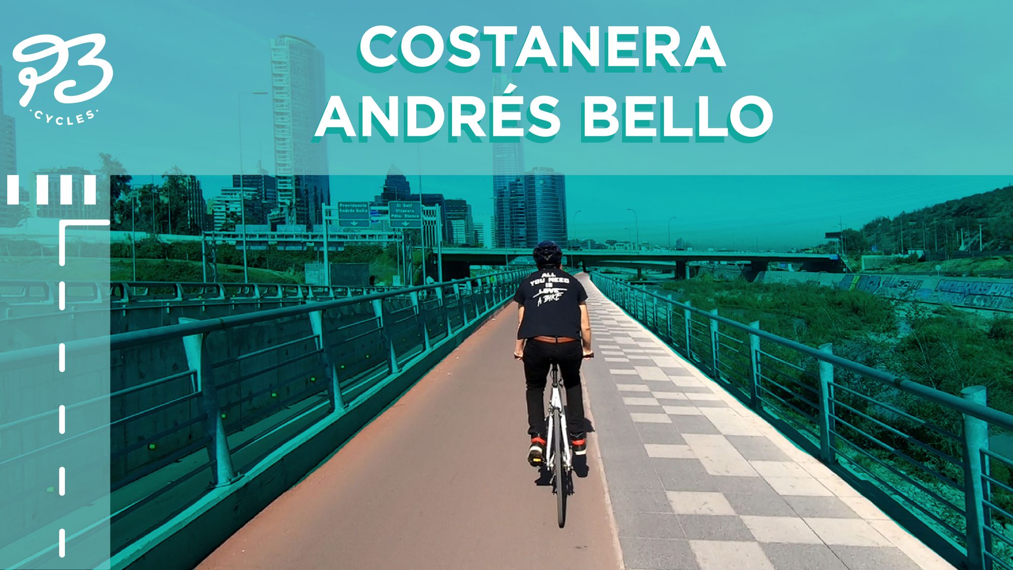 Ciclovía Test: Costanera Andrés Bello