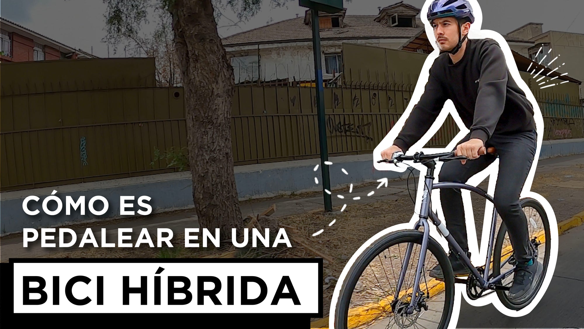 [Video] Probamos nuestra bicicleta Híbrida en las calles de Santiago