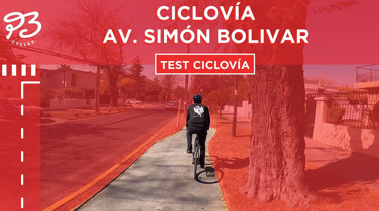 [Video] Test Ciclovía Simón Bolivar Santiago de Chile