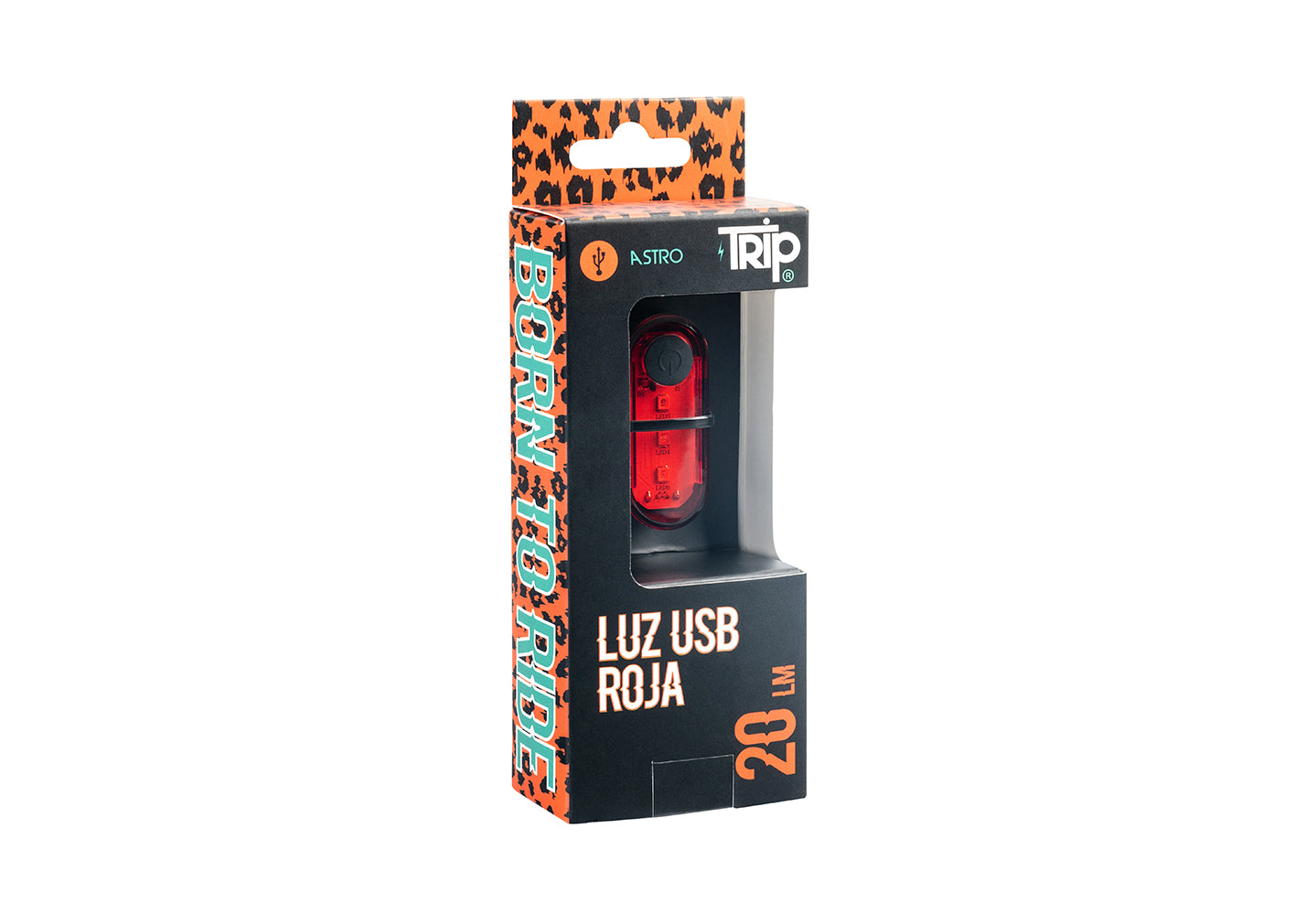 Luz Trasera Roja USB Astro (20 lm)