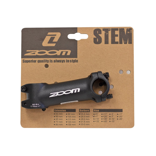 Tee zoom negra 25.4 x 110mm | Accesorios P3 Cycles